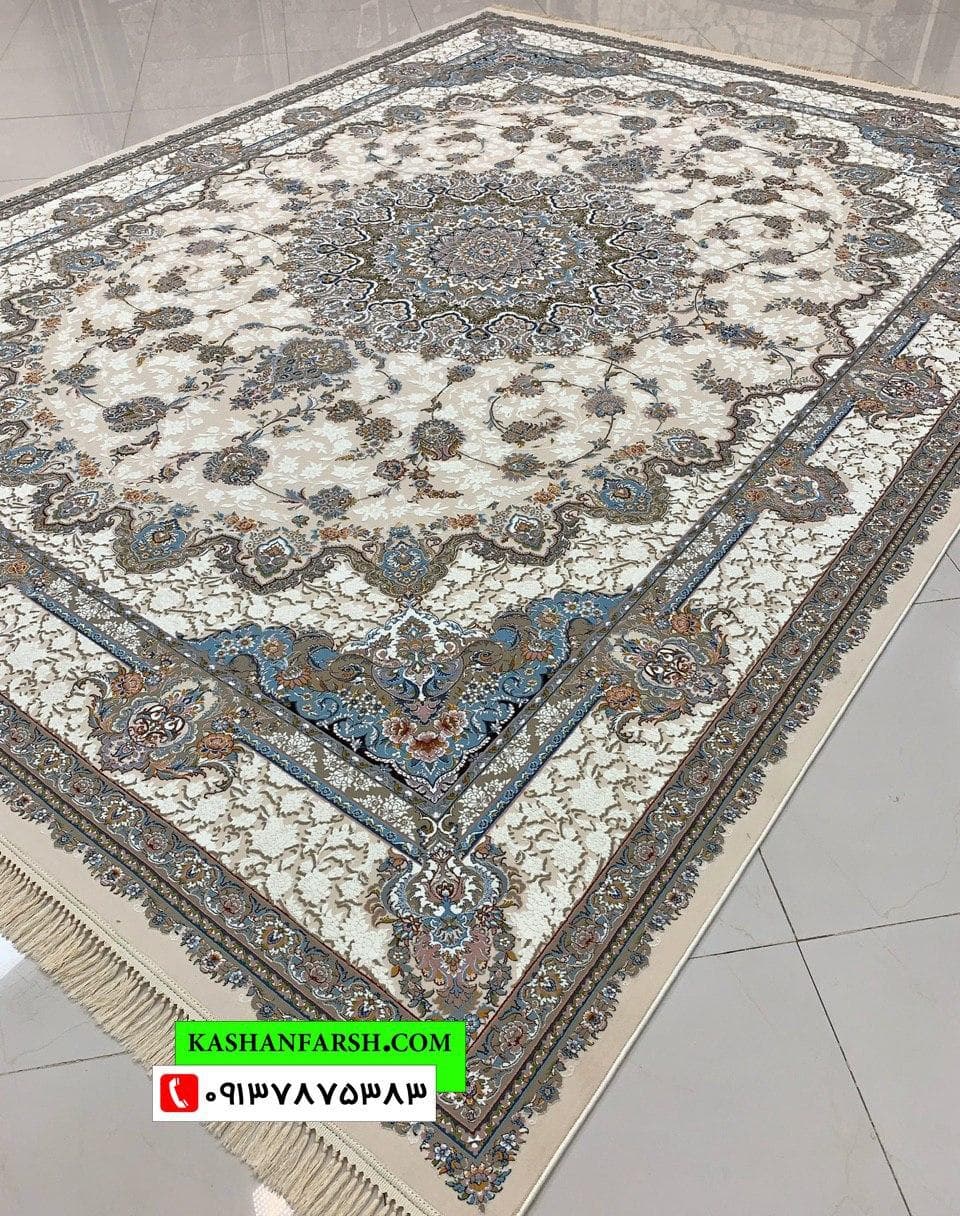 تصویر فرش کالکشن بوهمی پشمی ۳ متری — نمای 1